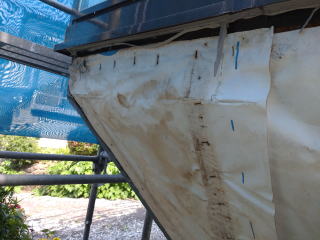 フェンス設置後