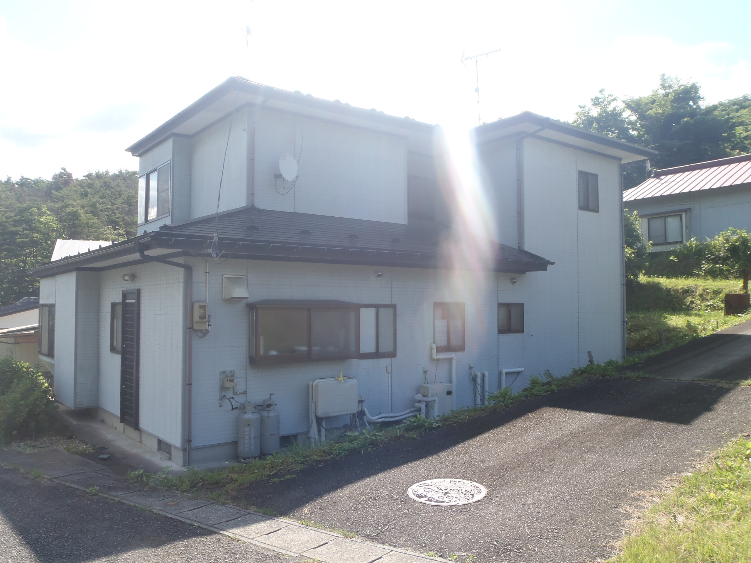 フェンス設置後